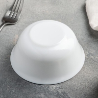 Салатник стеклокерамический Everyday, 300 мл, d=12 см, цвет белый