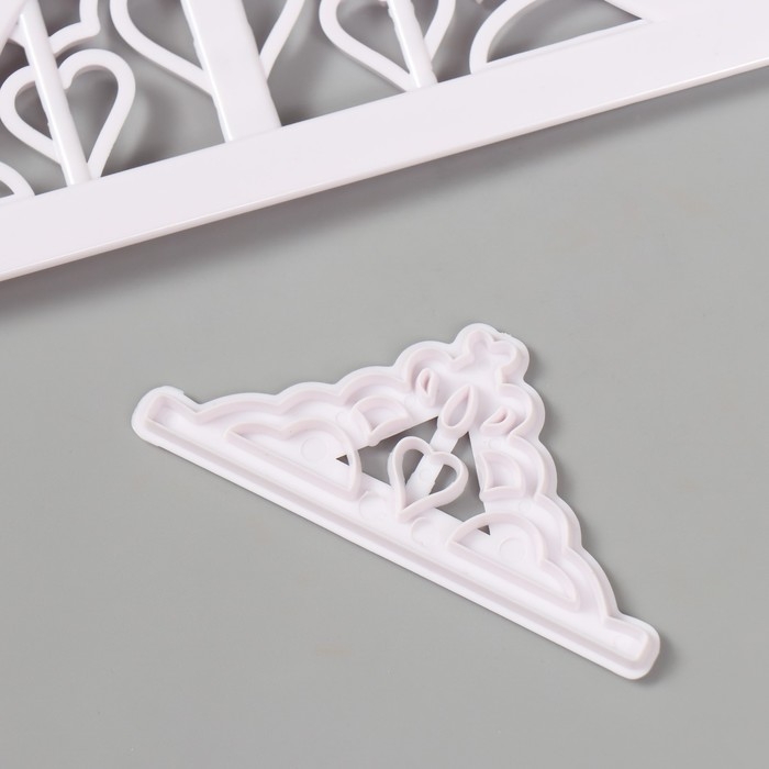 Каттеры для полимерной глины Каттеры для полимерной глины "Уголки. Сердце" набор 2 шт 8,9х20,3 см 3,9х8,5 см