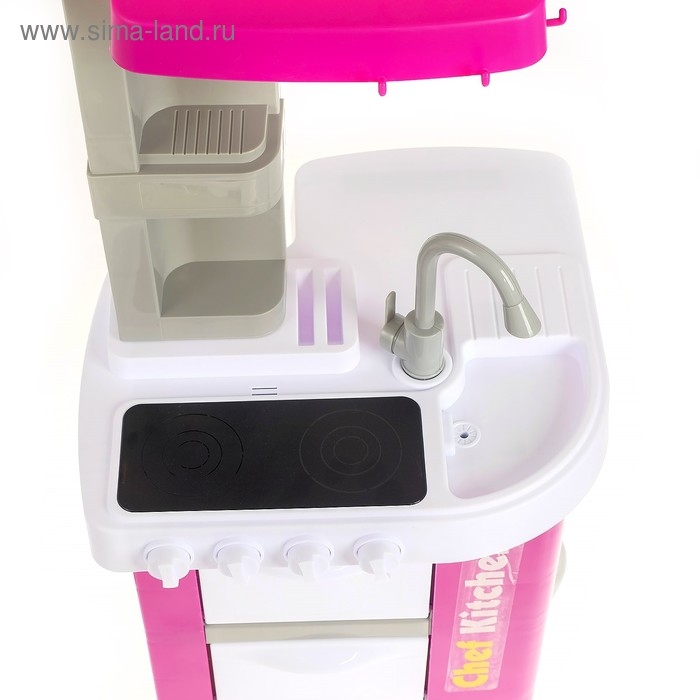 Игровой модуль кухня &laquo;Талантливый повар&raquo;, свет, звук, бежит вода из крана, цвета МИКС