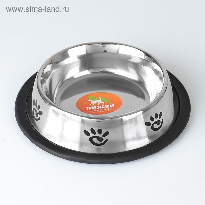 Миска с нескользящим основанием с принтом, 235 мл Миска с нескользящим основанием с принтом, 235 мл