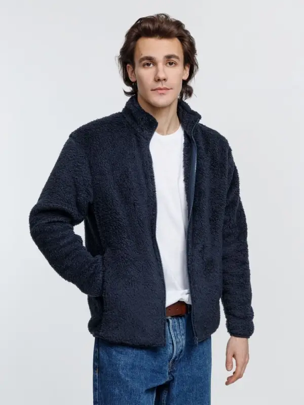 Куртка унисекс Finch, темно-синяя (navy), размер L