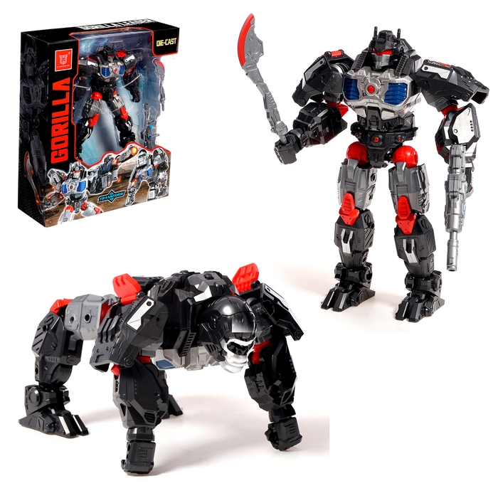 Робот «Горилла», с металлическими элементами, трансформируется Робот «Горилла», с металлическими элементами, трансформируется