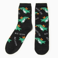 Новый год. Носки мужские  KAFTAN "Все огонь" р. 41-44 (27-29 см)