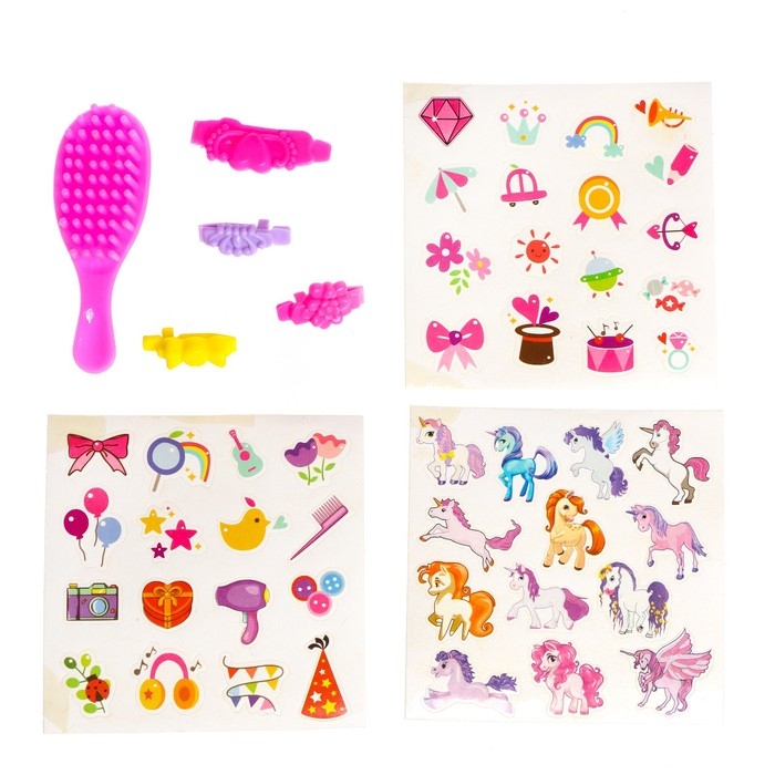 Набор &laquo;Сказочные пони&raquo; с наклейками и аксессуарами