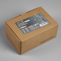 Гирлянда &laquo;Бахрома&raquo; 25 &times; 0.7 м, IP44, УМС, тёмная нить, 450 LED, свечение мульти, 220 В