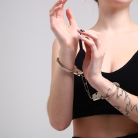 Наручники карнавальные &laquo;Опасно&raquo;