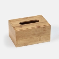 Салфетница Доляна «Комфорт», 17×11×9 см, бамбук Салфетница Доляна «Комфорт», 17×11×9 см, бамбук