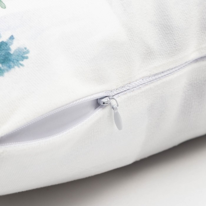 Чехол на подушку Этель Чехол на подушку Этель "Зима", 40*40 см, 100 п/э, велюр