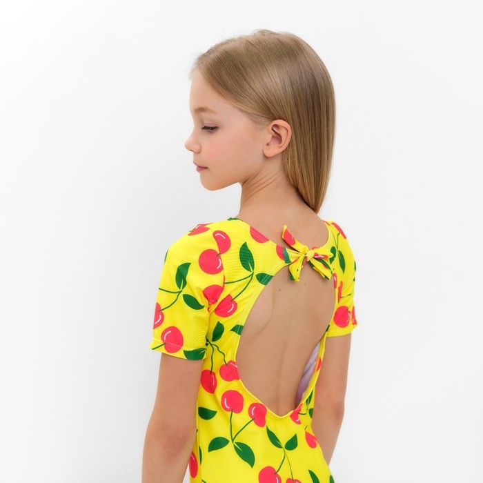 Купальник детский MINAKU &laquo;Вишенки&raquo;, рост 128-134