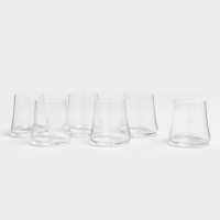 Набор стеклянных стаканов для виски &laquo;Экстра&raquo;, 350 мл, набор 6 шт