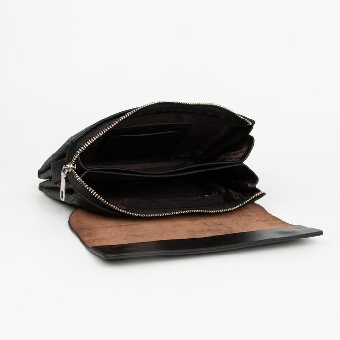 Клатч мужской, цвет чёрный