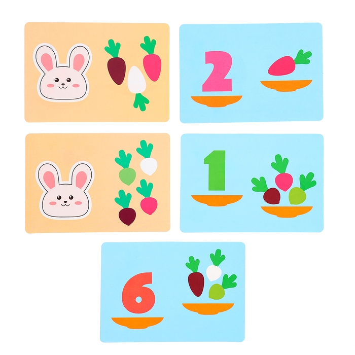 Развивающий набор &laquo;Умные весы. Зайкин огород&raquo;