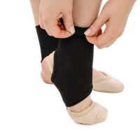 Голеностоп гимнастический Grace Dance, р. М, цвет чёрный Голеностоп гимнастический Grace Dance, р. М, цвет чёрный