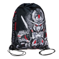 Мешок для обуви с карманом 480 х 360 мм, Феникс, светоотражающая полоса, с ручкой "Роботы" Мешок для обуви с карманом 480 х 360 мм, Феникс, светоотражающая полоса, с ручкой "Роботы"