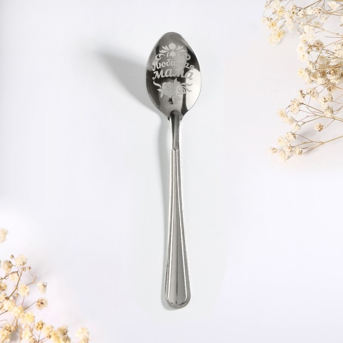Набор чайных ложек на День матери «Любимой мамочке», 4 шт. Набор чайных ложек на День матери «Любимой мамочке», 4 шт.