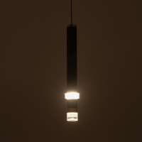 Светильник подвесной "Регент" LED 5Вт 4000К черный 3,3х3,3х30-130см