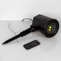 Световой прибор &laquo;Точки&raquo;, IP65, пульт ДУ, свечение красное/зелёное, 12 В