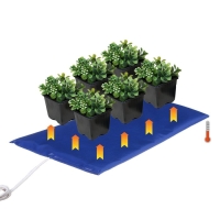 Электроподогревательный коврик для рассады, 75 &times; 50 &times; 1.5 см, цвет МИКС