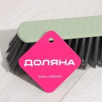 Щётка-смётка пластиковая Доляна, рабочая часть 18 см, 31&times;3,5 см, цвет МИКС