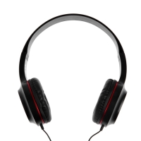 Комплект наушников Hoco W24, проводные, накладные + вакуумные, проводные, красные Комплект наушников Hoco W24, проводные, накладные + вакуумные, проводные, красные