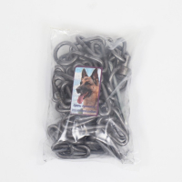 Цепь для привязи собак, 3 м, калибр 6 х 42 мм, черная Цепь для привязи собак, 3 м, калибр 6 х 42 мм, черная