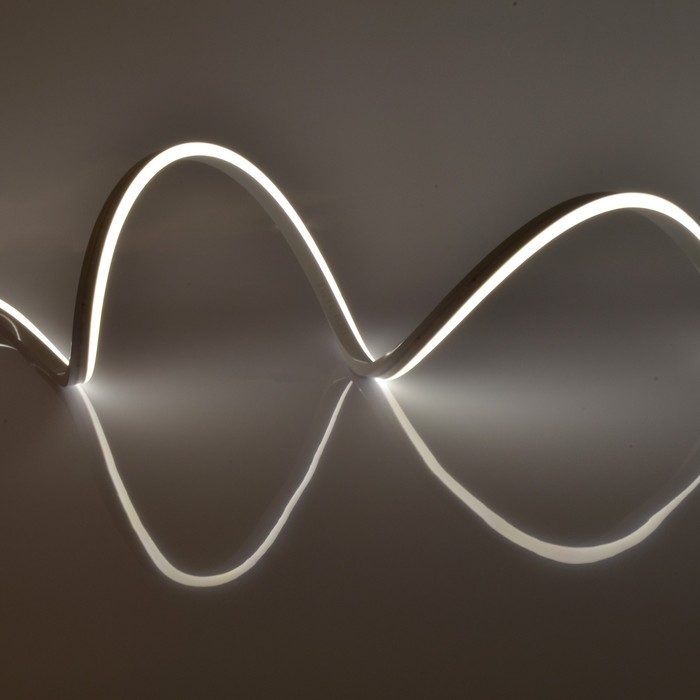 Гибкий неон Uniel 8 &times; 16 мм, IP67, 15 м, SMD2835, 120 LED/м, 10 Вт/м, 24 В, свечение белое