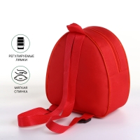 Рюкзак детский на молнии &laquo;Выбражулька&raquo;, цвет красный