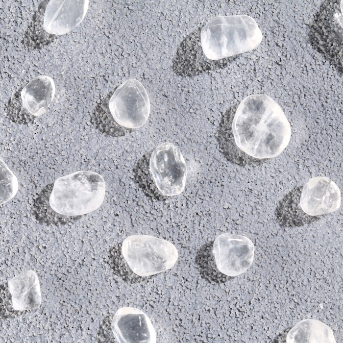 Набор для творчества Набор для творчества "Кварц прозрачный", галтовка, фракция 0,7-0,9 см, 100 гр