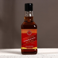 Подарочный набор косметики &laquo;Первый во всём&raquo;, гель для душа во флаконе виски 250 мл и мочалка для тела, Новый Год