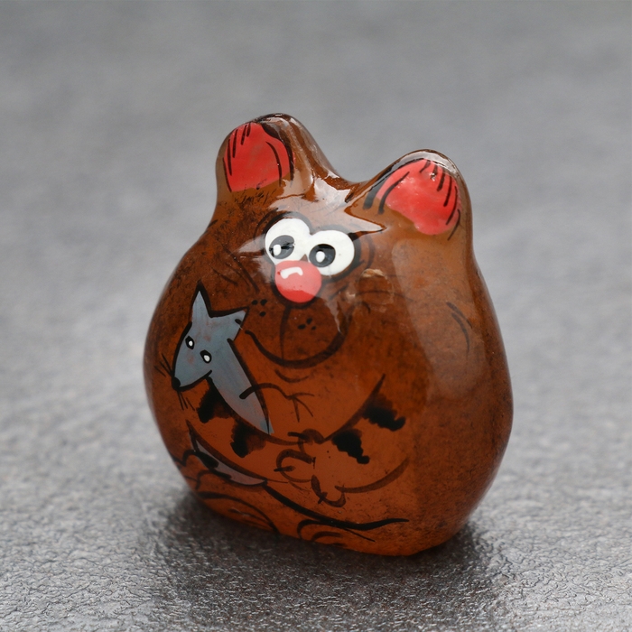 Сувенир &laquo;Котёнок Веня&raquo;, 3,5&times;3 см, микс, селенит