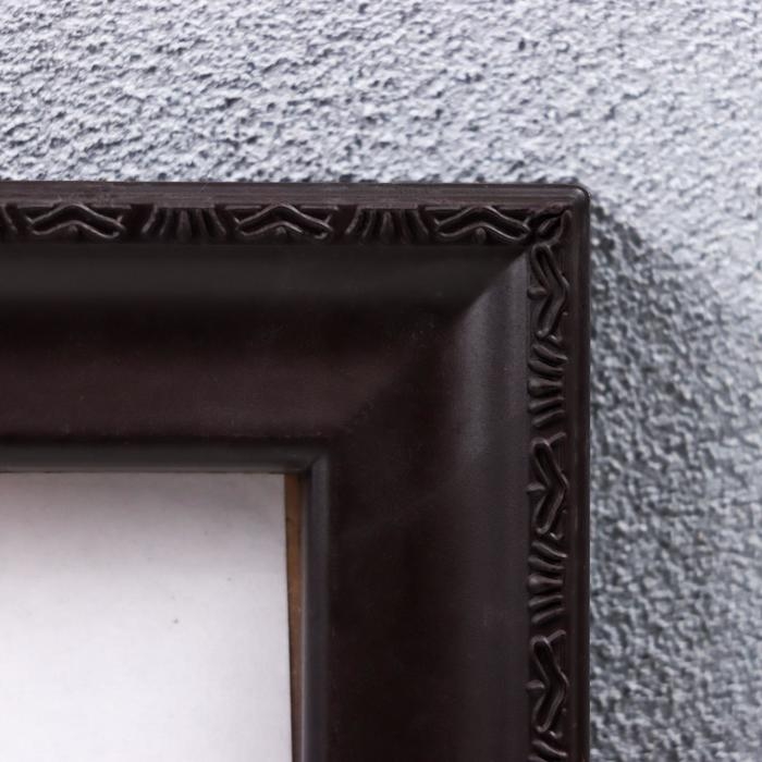 Фоторамка пластик L-6 21х30 см венге (пластиковый экран)