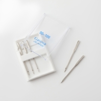 Иглы для бытовых швейных машин, для джинсовых тканей, №90-100, 5 шт, NJ-5 Иглы для бытовых швейных машин, для джинсовых тканей, №90-100, 5 шт, NJ-5