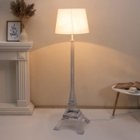 Торшер "Эйфелева башня" E27 40Вт белый 45х55х112 см