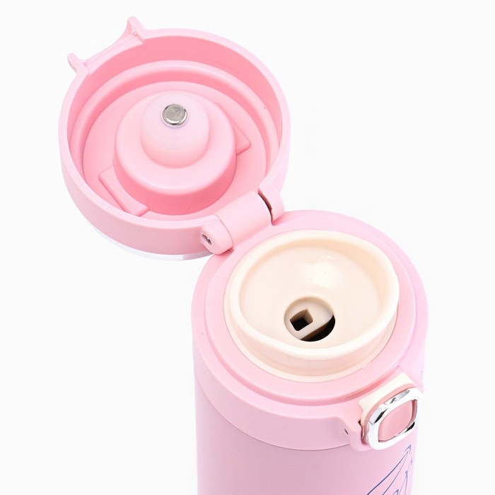 Термокружка, 420 мл, Simple Термокружка, 420 мл, Simple "Твори своё чудо", сохраняет тепло 8 ч, термометр