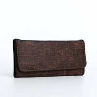 Кошелёк женский на магните, цвет коричневый Кошелёк женский на магните, цвет коричневый