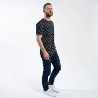 Футболка SL "Геометрия", 48, чёрный