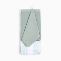 Кух. набор Этель МИКС: полотенце 42х67 см - 2 шт, салфетка 40х40 см - 3 шт, 100% хл