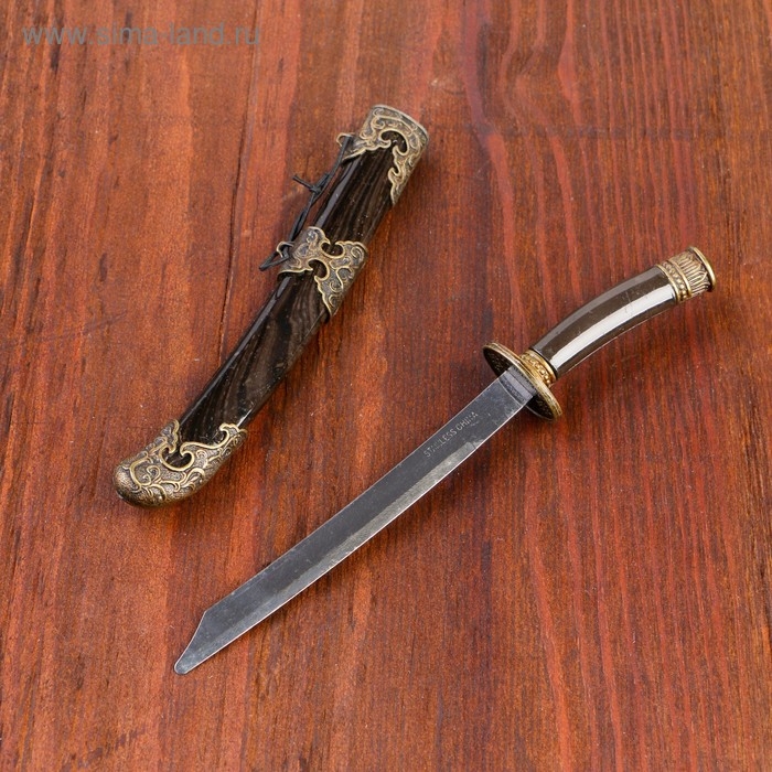 Сув. изделие катаны 2в1 на подставке, ножны дерево, шоко 18/23,5см Сув. изделие катаны 2в1 на подставке, ножны дерево, шоко 18/23,5см