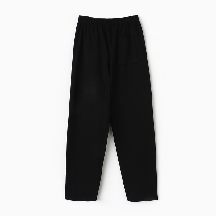 Брюки мужские, цвет черный, размер 54