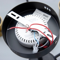 Люстра "Артеко" 10хLED 190Вт 3000-6000К серо-золотой 104х104х31 см BayerLux Люстра "Артеко" 10хLED 190Вт 3000-6000К серо-золотой 104х104х31 см BayerLux