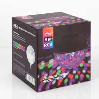 Световой прибор «Хрустальный шар» 16 см, Е27, динамик, пульт ДУ, свечение RGB Световой прибор «Хрустальный шар» 16 см, Е27, динамик, пульт ДУ, свечение RGB