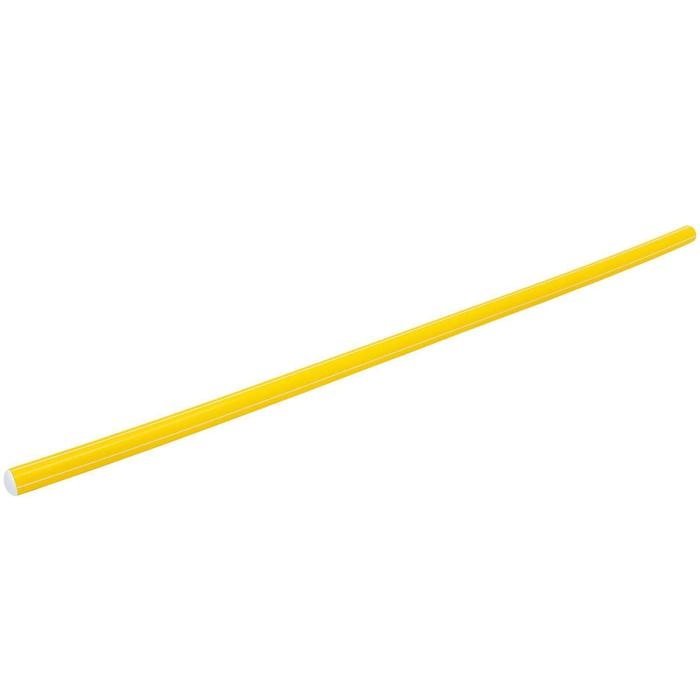 Палка гимнастическая 90 см, цвет жёлтый