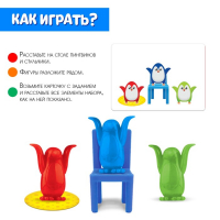 Игра на развитие пространственного мышления «Пингвины и стульчики» Игра на развитие пространственного мышления «Пингвины и стульчики»