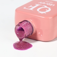 Гель лак для ногтей &laquo;NEON GLOW&raquo;, 3-х фазный, 10 мл, LED/UV, цвет розовый (13)