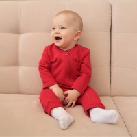 Комбинезон детский MINAKU цвет красный, рост 56-62 см