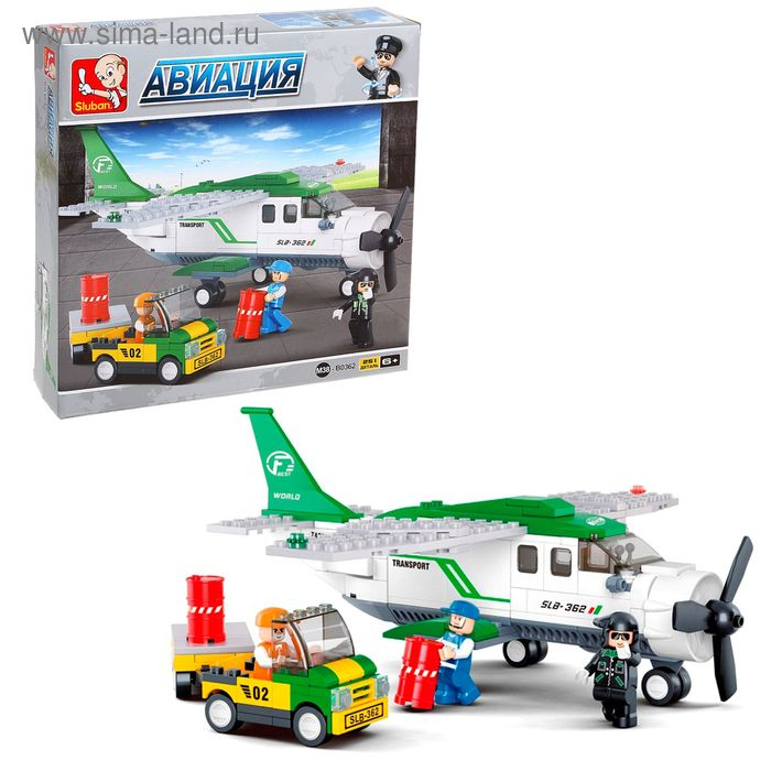 Конструктор &laquo;Транспортный самолёт&raquo;, 251 деталь