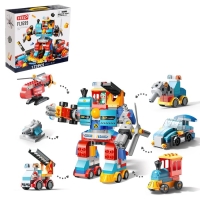Конструктор &laquo;Робот&raquo;, 6 в 1, 172 детали