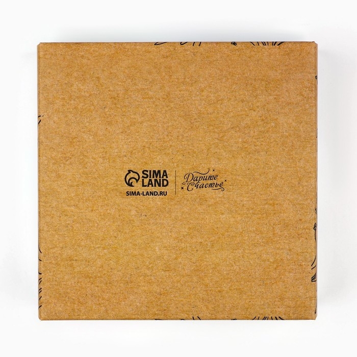 Коробка для кондитерских изделий &laquo;Эко&raquo;, 10 х 10 х 10 см