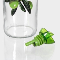 Бутылка стеклянная для соуса и масла &laquo;Олива&raquo;, 700 мл