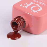 Гель лак для ногтей &laquo;SIMPLE&raquo;, 3-х фазный, 10 мл, LED/UV, цвет красный (142)